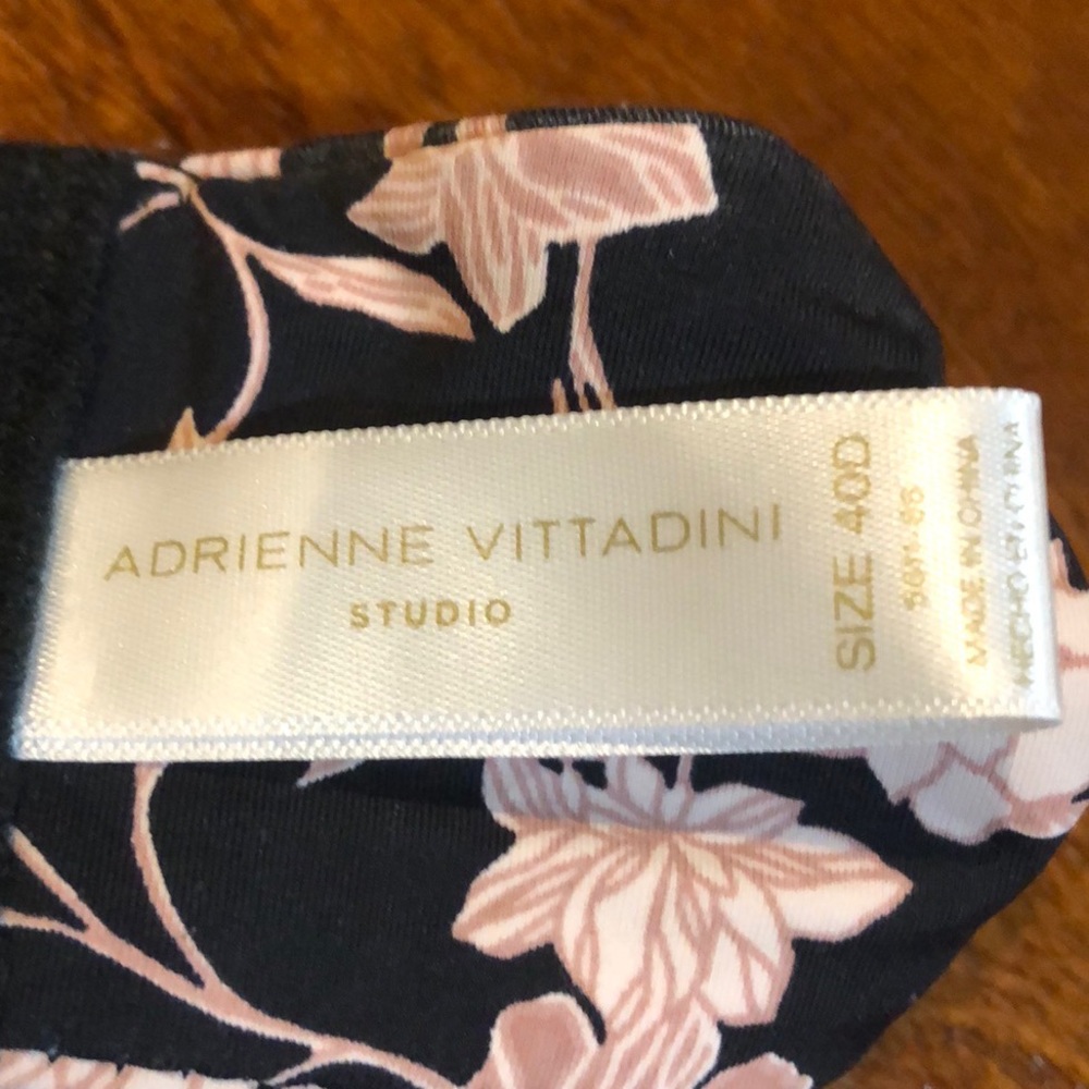 Adrienne Vittidini Floral Bra 40D - Picture 4 of 5